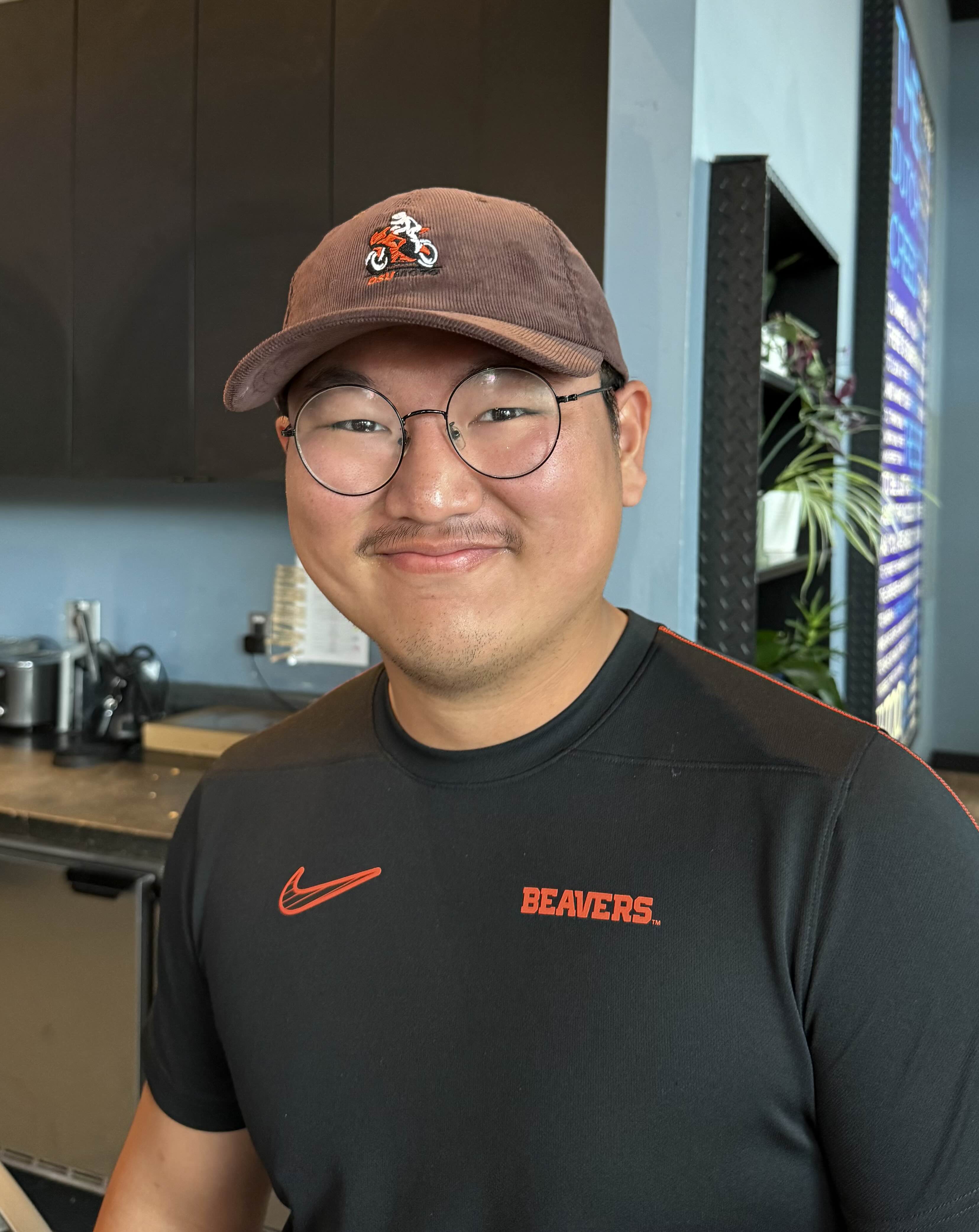 OSU moto club corduroy hat